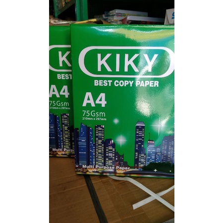 Jual Kertas HVS Kiky A4 75 GSM | Shopee Indonesia