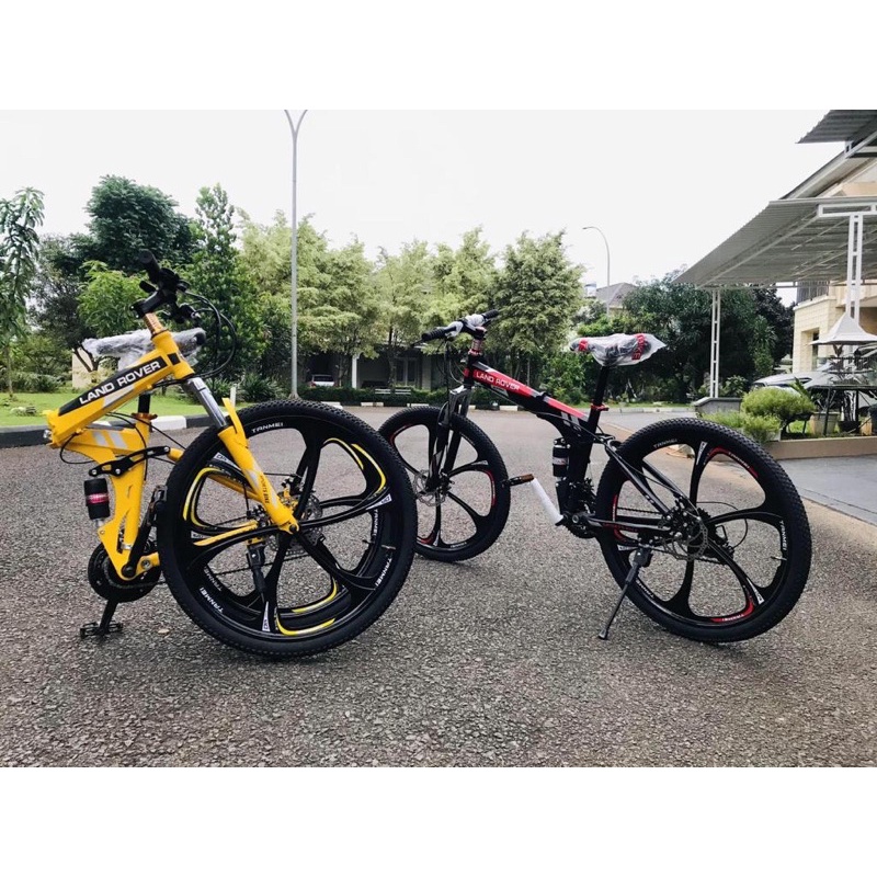 Jual Sepeda lipat mountain bike Mtb gunung land rover | Shopee Indonesia