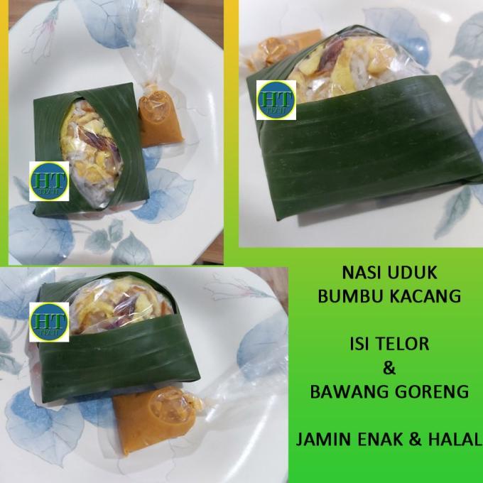 Jual Nasi Uduk Jajan Pasar / Nasi Uduk Daun / Nasi Bumbu Kacang Enak ...