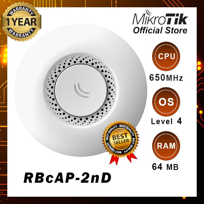Jual Mikrotik RBcAP2nD CAP 2nD ceiling AP | Shopee Indonesia