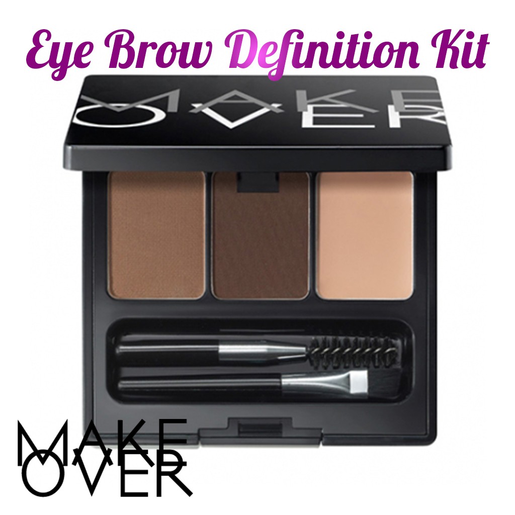 Jual MAKE OVER Eye Brow Definition Kit | Shopee Indonesia