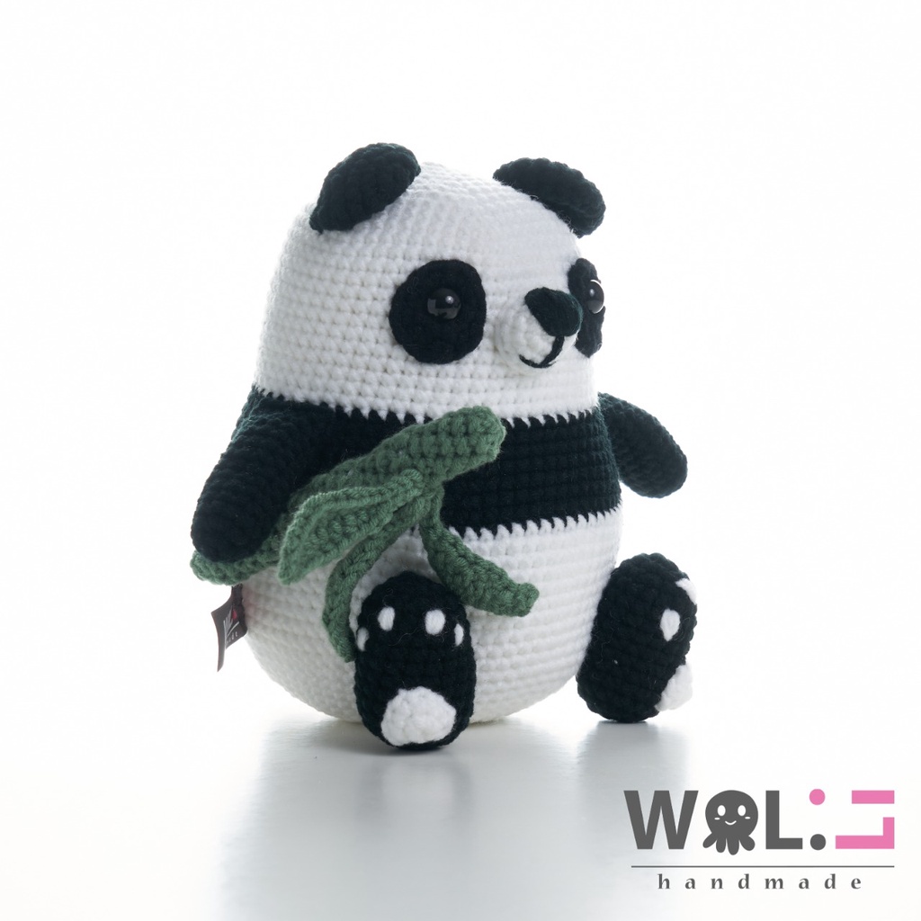 Jual Amigurumi Boneka Rajut - Belli (Panda) | Shopee Indonesia