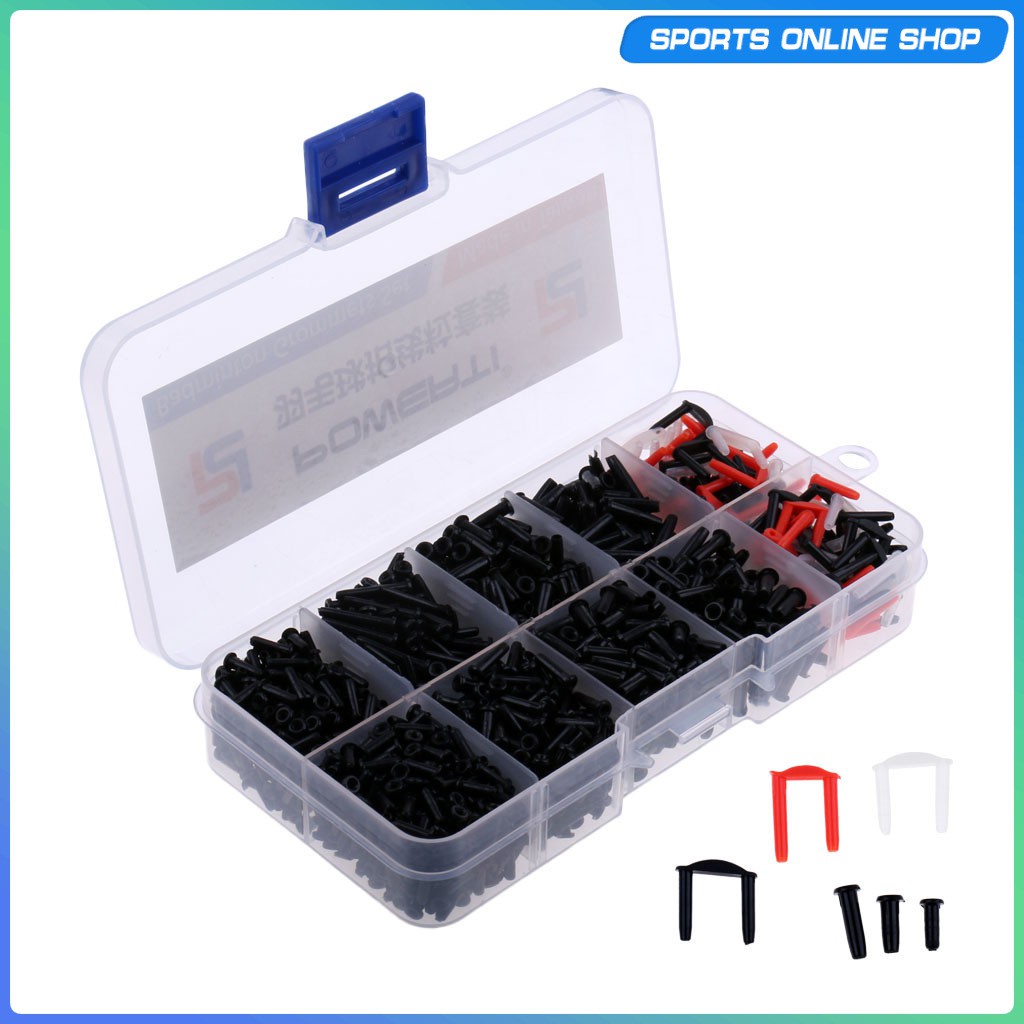 Jual 1500PCS Mata Itik Cicin Raket Grommet Gromet Badminton Bahan Nilon ...