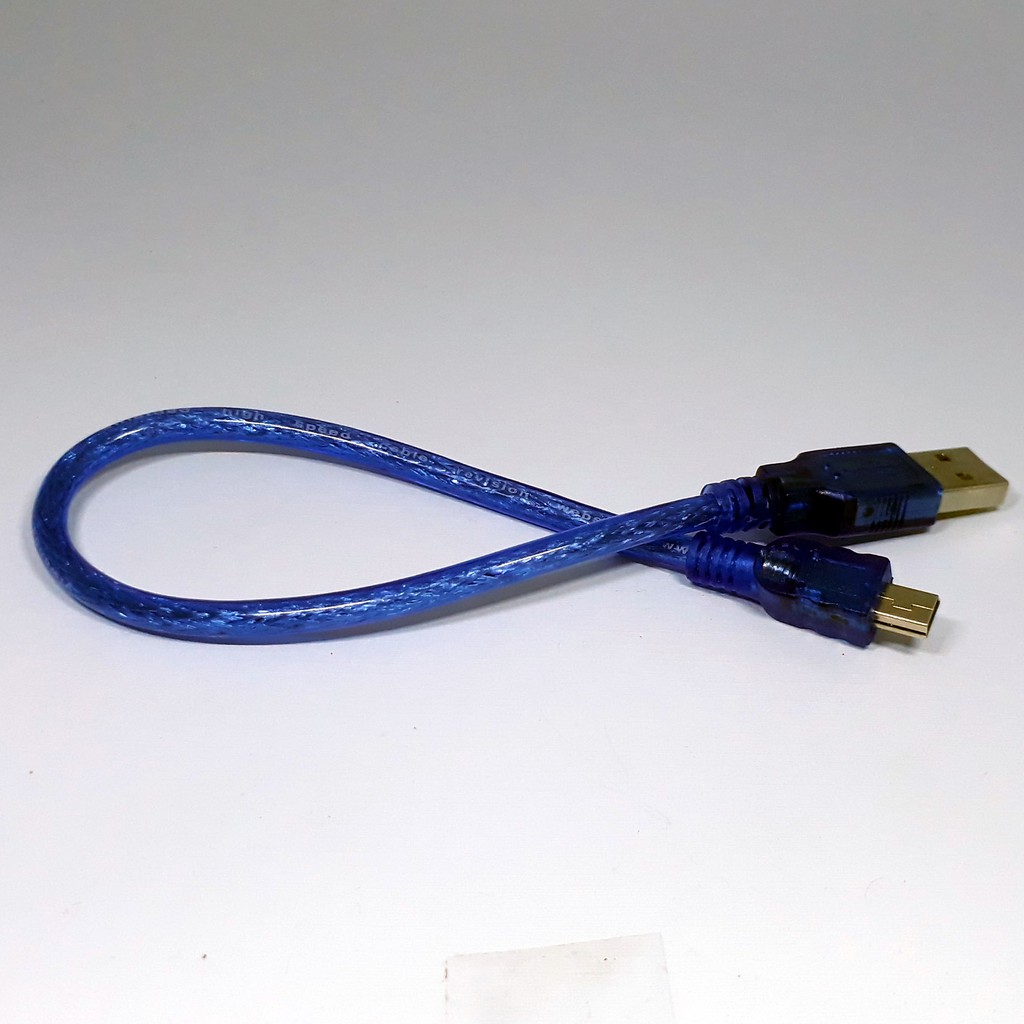 Jual Mini USB Cable 30CM biasanya untuk arduino Nano | Shopee Indonesia