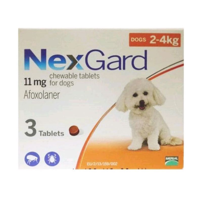 Jual Nexgard Small For Dogs (2-4kg)/Tablet | Shopee Indonesia