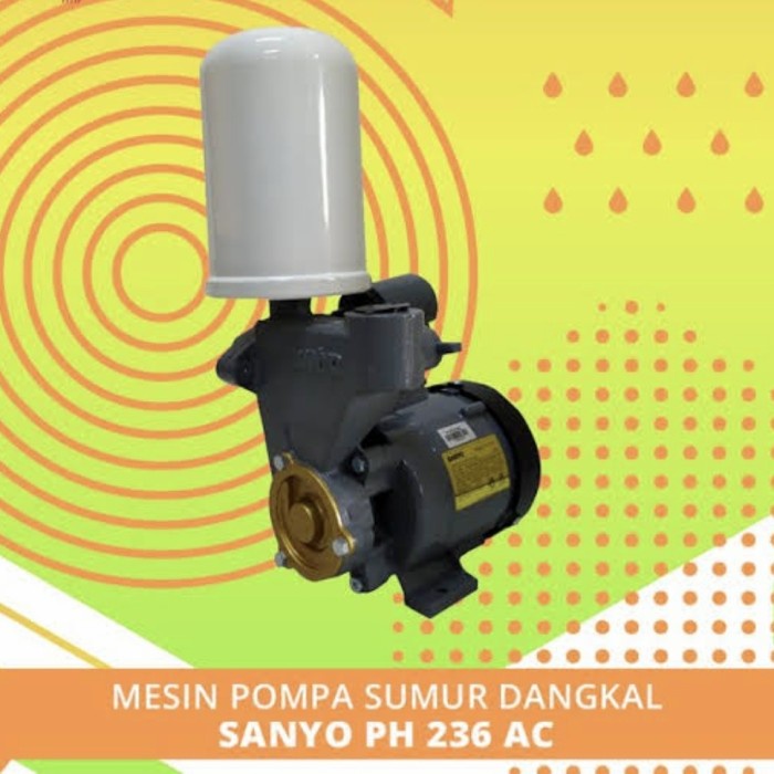 Jual Pompa Air Otomatis SANYO PH 236AC AUTO PH236AC | Shopee Indonesia