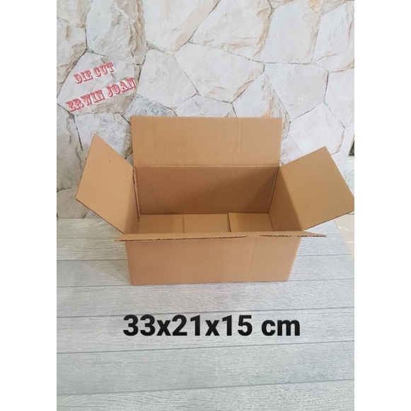 Jual Kardus Box Uk X X Cm Karton Packing Polos Baru St