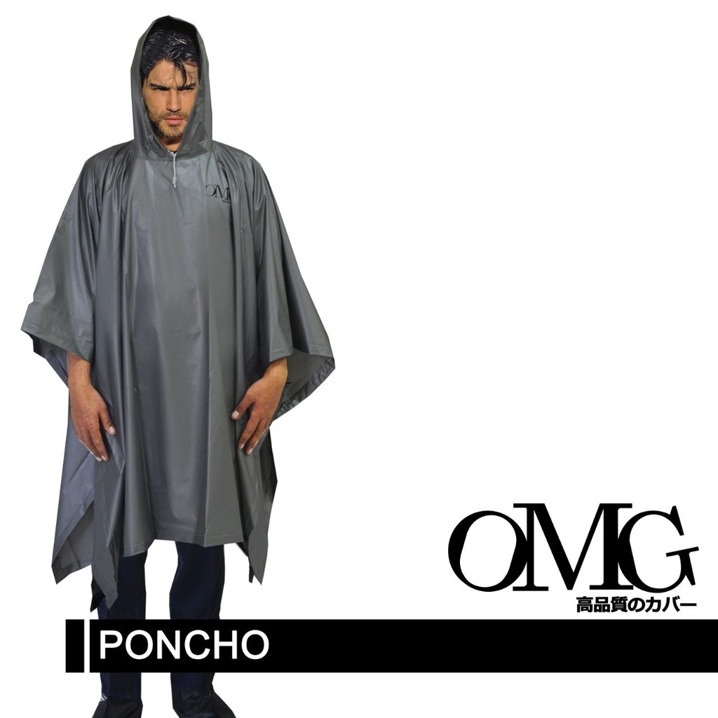 Jual Jas Hujan Poncho Kelelawar Raincoat Omg Pvc Waterproof Scotlight Omg Poncho Tanpa