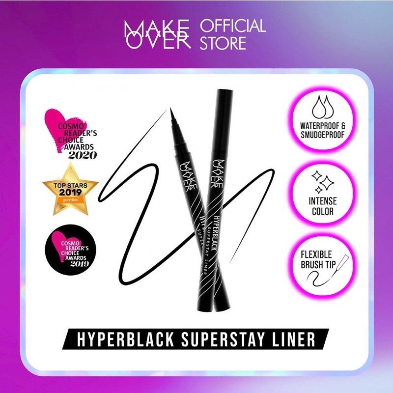 Jual MAKE OVER Hyperblack Superstay Liner 1 g - Eye Liner | Shopee ...
