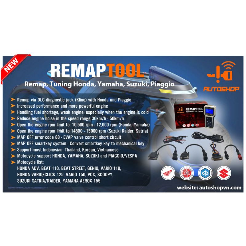 Jual REMAPTOOL AUTOSHOP | Shopee Indonesia