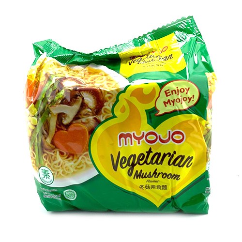 Jual Mie Instan Vege / Instant Noodle Myojo Vegetarian Mushroom 5 x 80