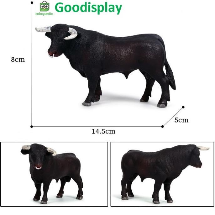 Jual aneka mainan miniatur hewan ternak farm animal sapi ayam babi kuda ...