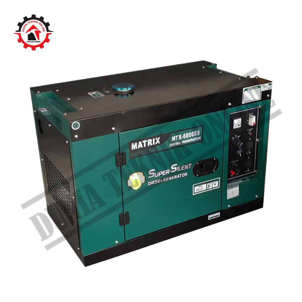 Jual Genset MATRIX MTX-6800ES / Genset Super Silent 5000 Watt ...