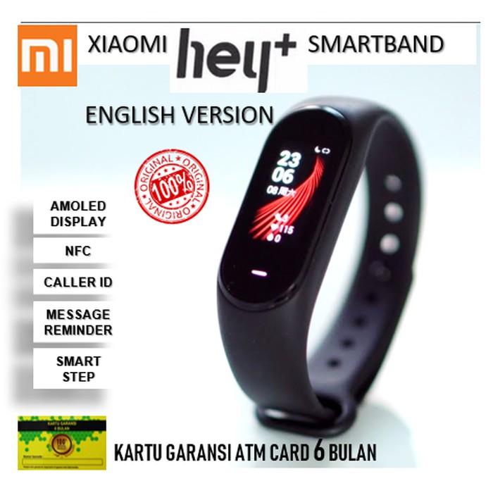 Xiaomi hey+ hot sale smart band