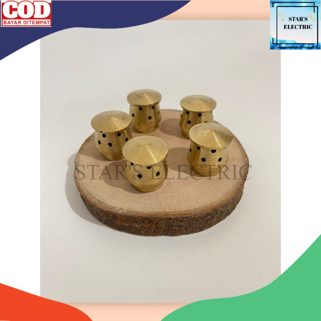 Jual Burner Api kecil kompor Gas Rinai Kuningan model Baru/ Api kecil ...