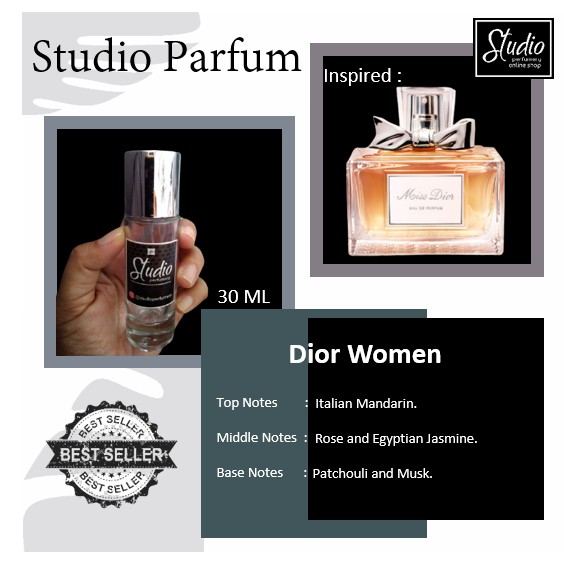 Jual Parfum Dior Women best seller minyak wangi parfume edp
