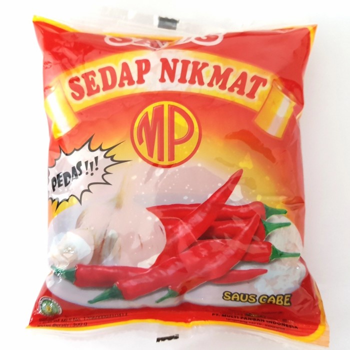 Jual SAMBAL MP SEDAP NIKMAT SAUS CABE 500GR | Shopee Indonesia