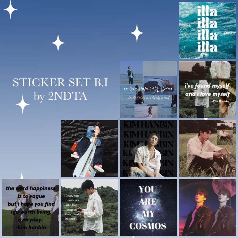 Jual STICKER HANDBANNER FANKIT HANBIN B.I by 2NDTA | Shopee Indonesia