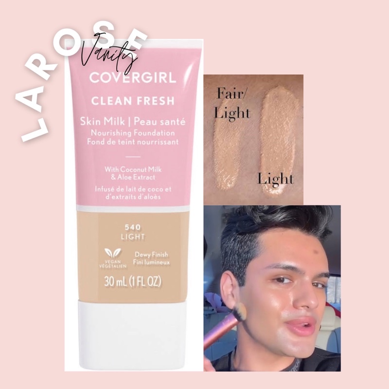 Jual COVERGIRL CLEAN FRESH SKIN MILK FOUNDATION | Shopee Indonesia