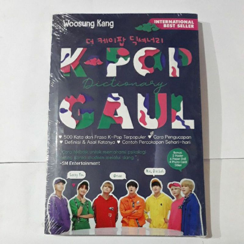 Jual Buku K-Pop Dictionary Gaul KPop Dictionary Gaul 1 - Woosung Kang ...