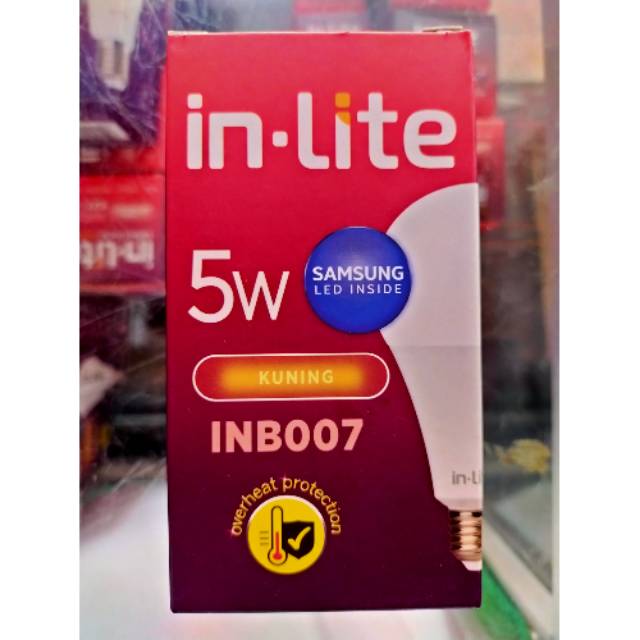 Jual Lampu in lite bulb warna kuning INB007 5watt | Shopee Indonesia