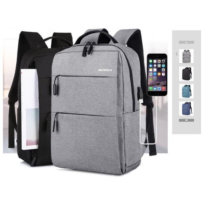 Jual TAS RANSEL / TAS BACKPACK / TAS USB /TAS IMPORT IT-07 | Shopee ...