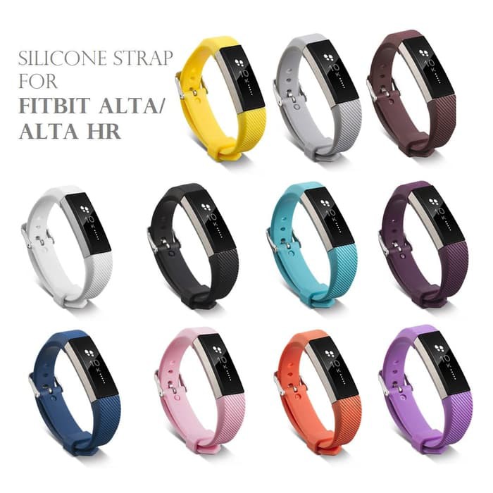 Jual Silicone Sport Strap Band For Fitbit Alta Buckle Model Paling