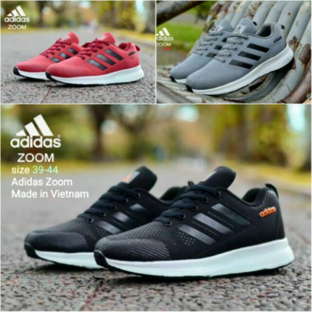 Jual Adidas Zoom Sepatu Sport Olahraga Pria Galeri Intan | Shopee Indonesia