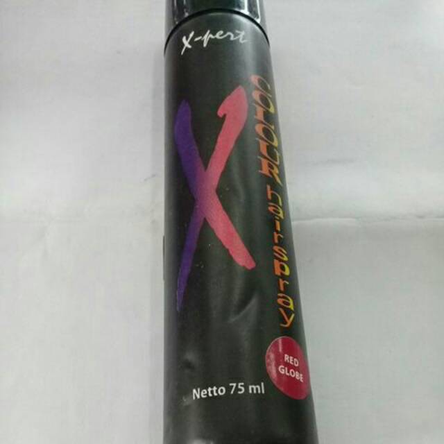 Jual X Pert Colour Hair Spray X Red Globe Ml Shopee Indonesia