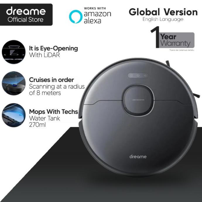 Jual Dreame L10 Pro Robot Vacuum Cleaner Mop 4000pa Penyedot Debu And Pel