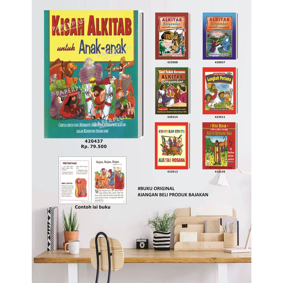 Jual Kisah Alkitab Untuk Anak-anak_B | Shopee Indonesia