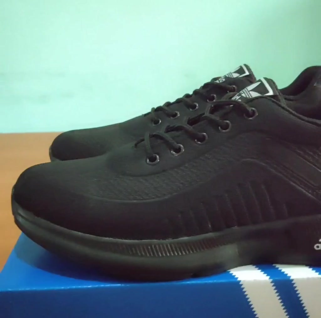 Jual SEPATU SNEAKERS ADIDAS NEO SHIELD OIL FULL HITAM UNISEX | Shopee ...