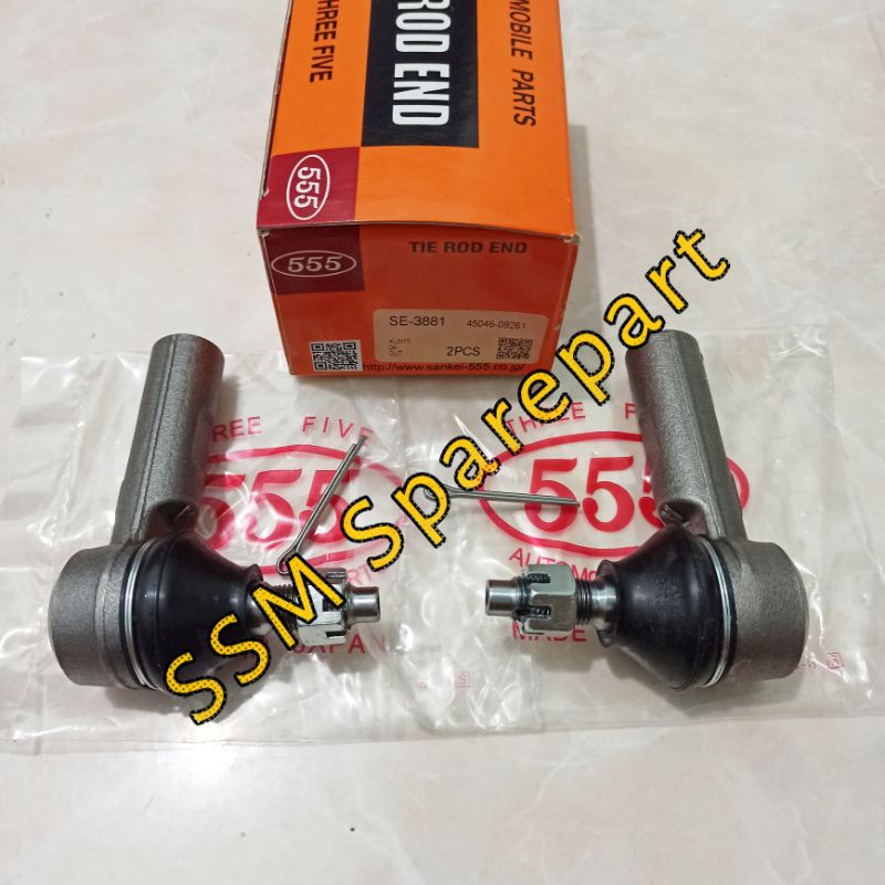 Jual Tie Rod End Tirod Toyota Innova Th 2005-2015 Merk 555 Japan 1Set ...