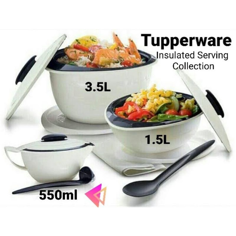 TUPPERWARE Insulated Saucy Server Gravy Boat Sauce 550 ML #5168A-1 with  Spoon