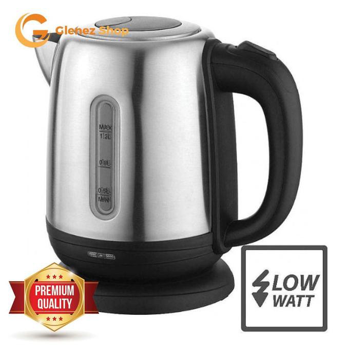 Jual Teko Pemanas Air Listrikketel Kettle Listrik Stainless Low Watt 12l Omboystore Shopee 2972