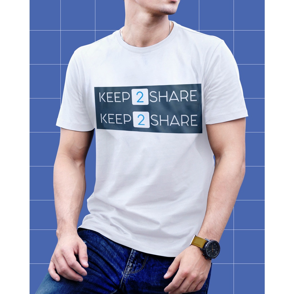 Jual Kaos Polos Model Keep2Share Premium Pro Murah & Bergaransi