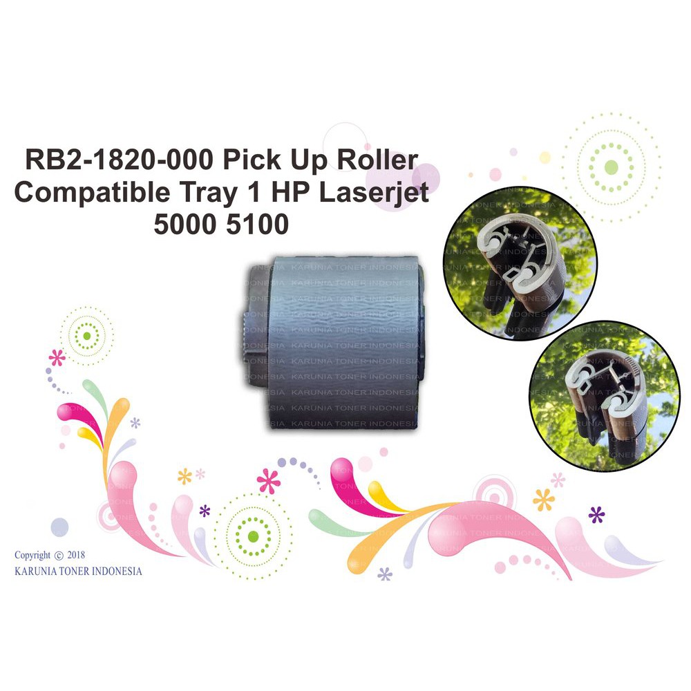 RULLO PRESA CARTA COMPATIBILE CON HP LASERJET 1100 A COD.OEM RB2-4026-000 - 11