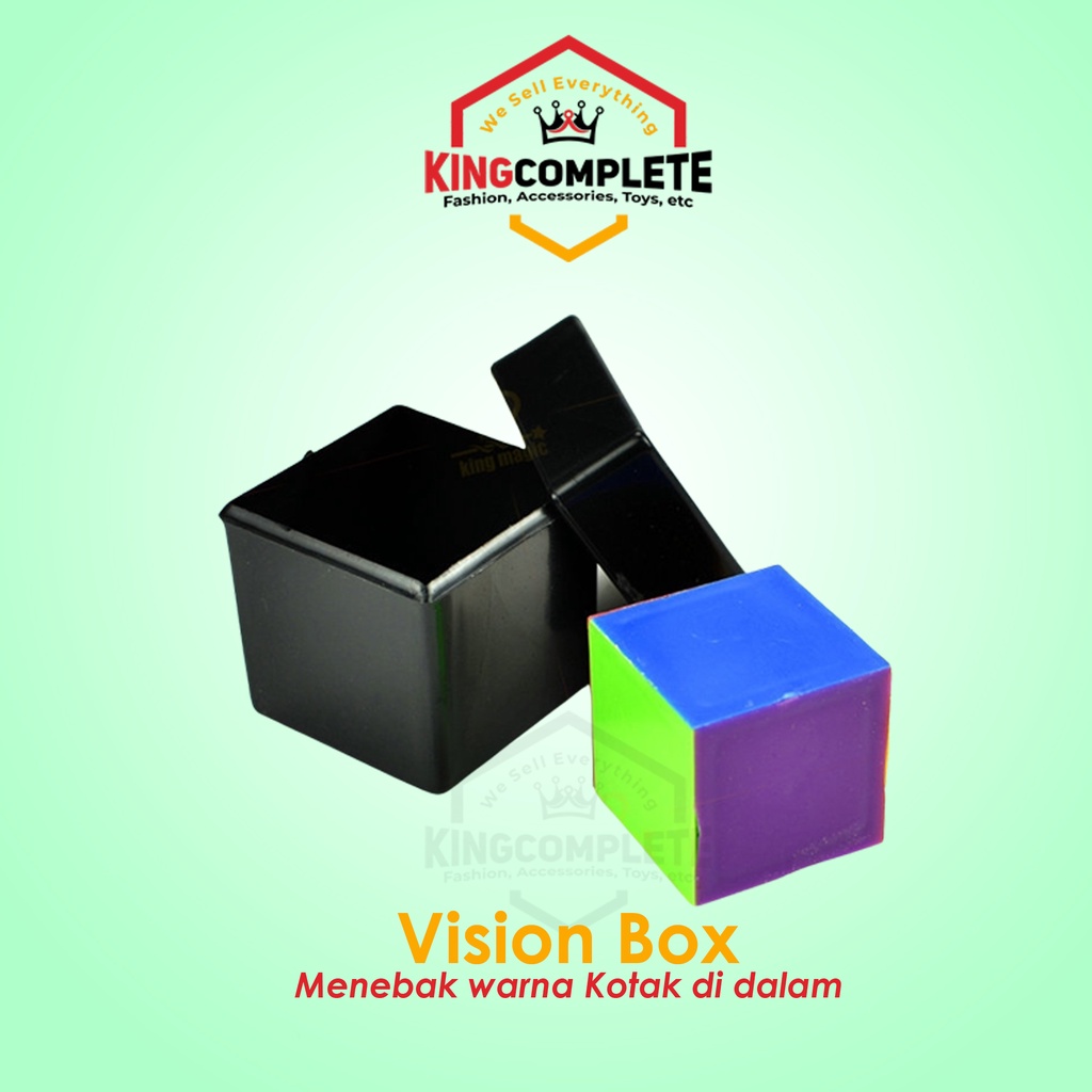 Jual Alat Sulap Color Vision Box Sulap Menebak Kotak Warna Shopee