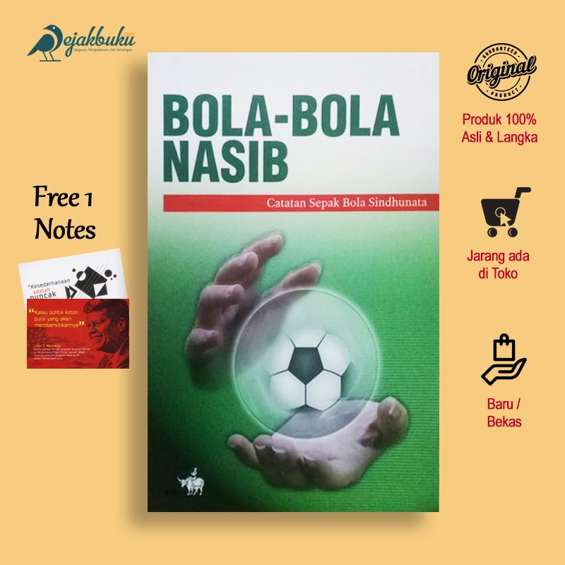 Jual Buku Bola-Bola Nasib - Catatan Sepakbola Sindhunata | Shopee Indonesia
