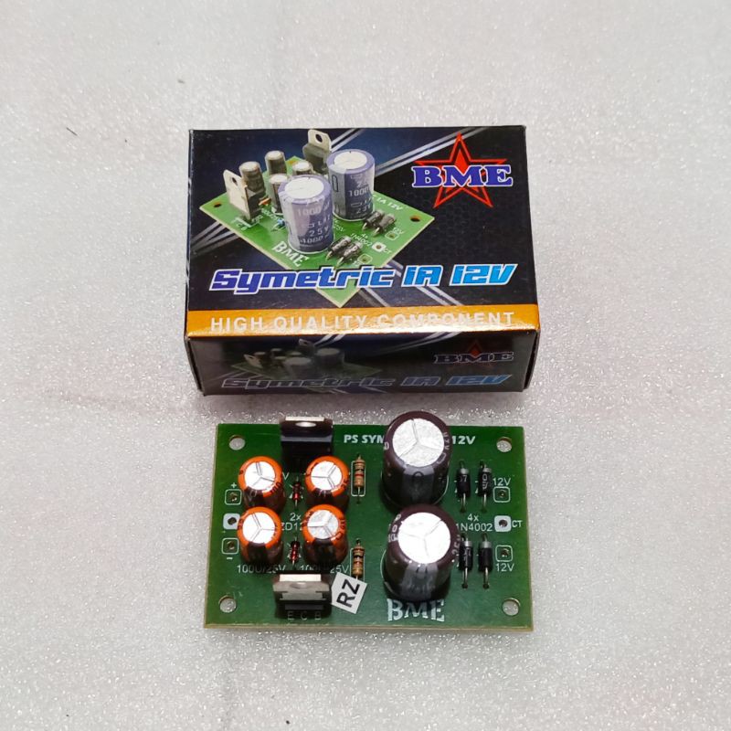 Jual Kit Power Supply Simetris 12 Volt CT 1A BME | Shopee Indonesia