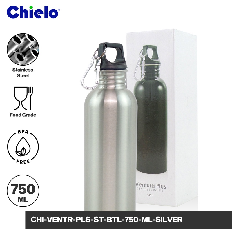 Jual Chielo Botol Minum Premium Stainless Steel 750 Ml Ventura Plus Water Bottle Termos Air Chi 6130