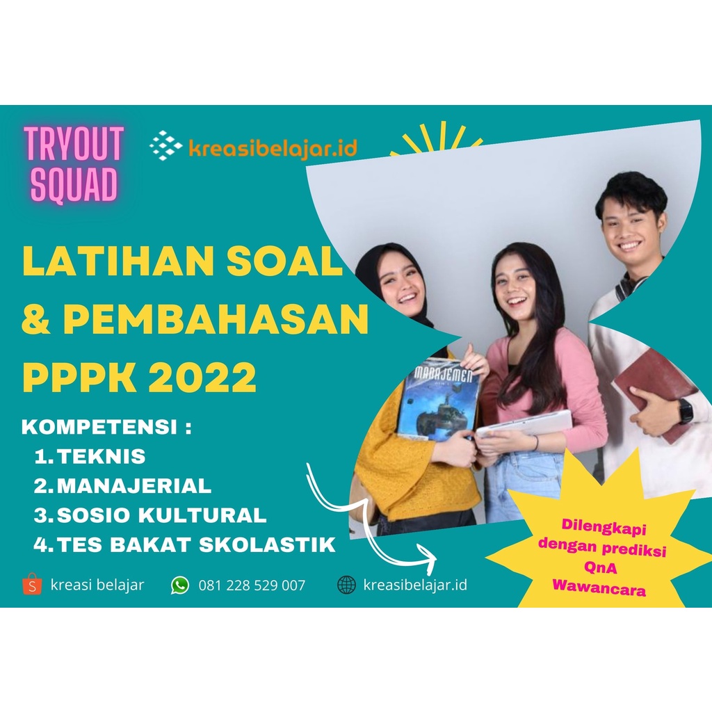 Jual Kumpulan Soal Tryout Dan Pembahasan Tes Pppk Tahun 2022 Shopee