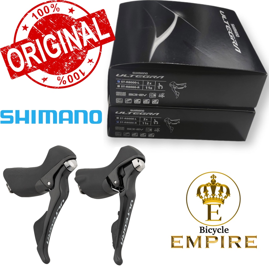 Jual Brifter Shimano Ultegra R8000 2 x 11 Speed Brake Shifter Rim Brake ...