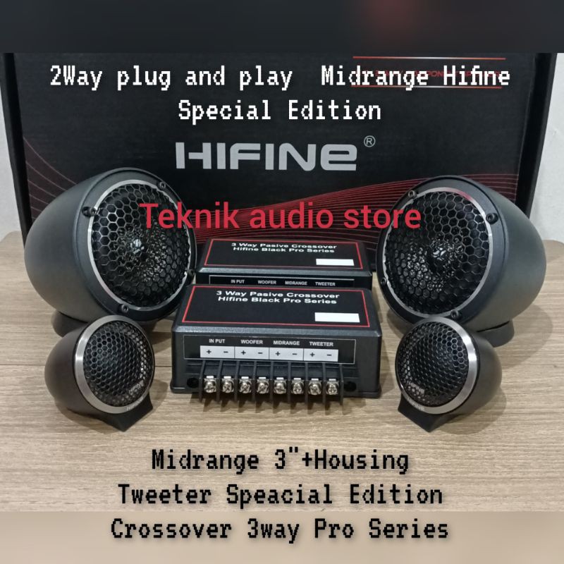 Jual Speaker 2way PNP Hifine Midrange 3