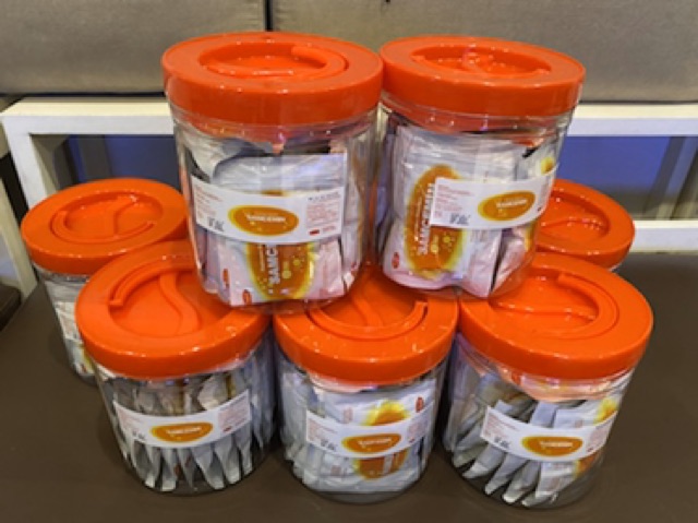 Jual Samcemin Vitamin C salut gula 100mg, 1 Toples isi 15 sachet @100 ...