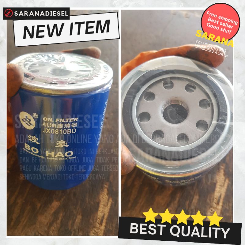 Jual filter oli jx0810BD Jx0810Y / oil filter jx 0810 Y atau BD ...