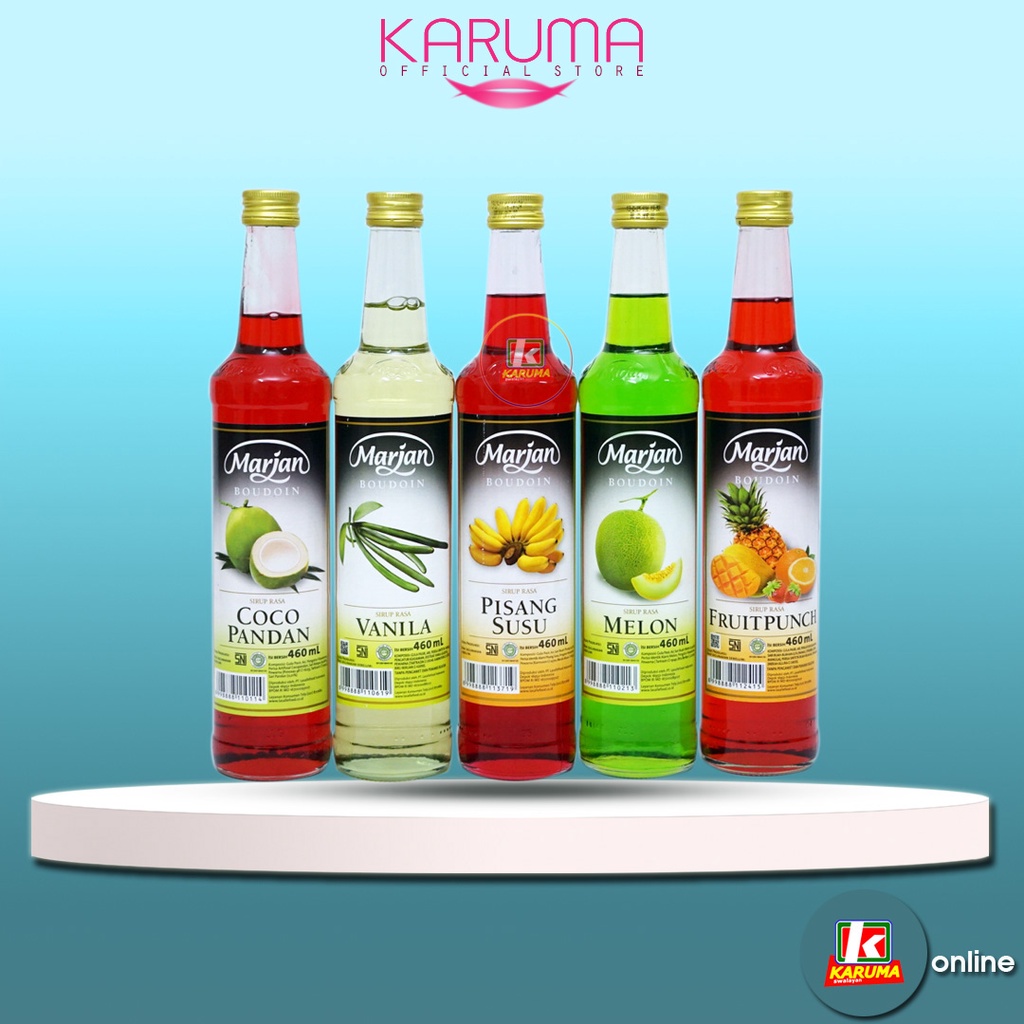 Jual Marjan Sirup Boudoin All Varian Rasa 460ml | Shopee Indonesia