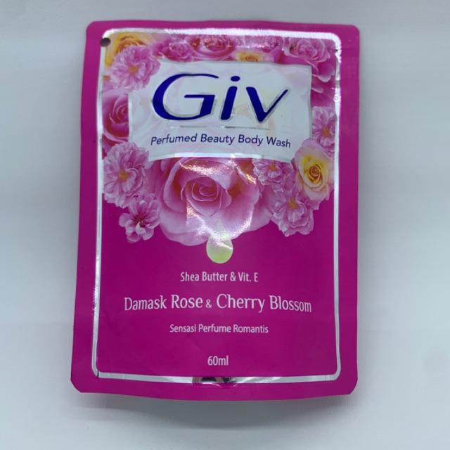 Jual Giv Sabun Mandi Cair Refill MINI 60ml All Varian Shopee Indonesia