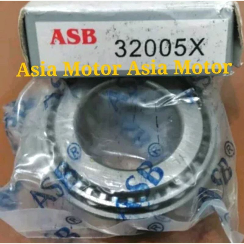 Jual Tapered Bearing 32005 X ASB Taper Roller 32005X Ukuran 25 x