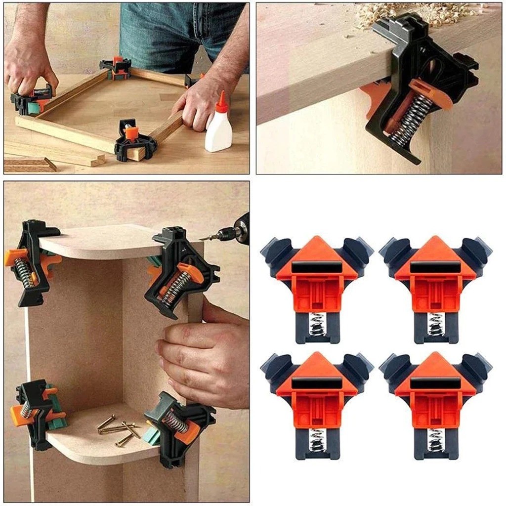 Jual set 4pcs cornermate clamp klem pojok model per spring corner clamp